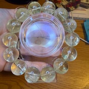 Clear quartz beads! 10 mm